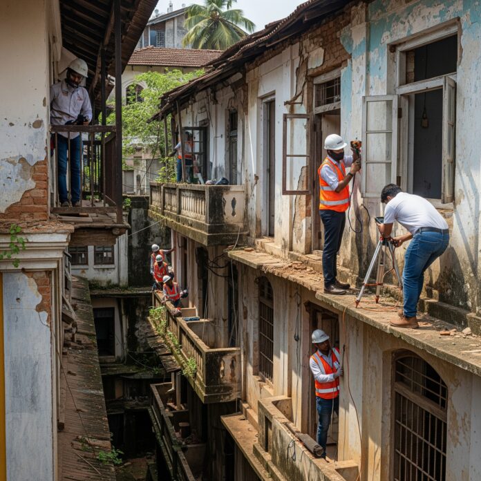 Margao's Unsafe Structures Under Scrutiny as Long-Awaited Study Begins