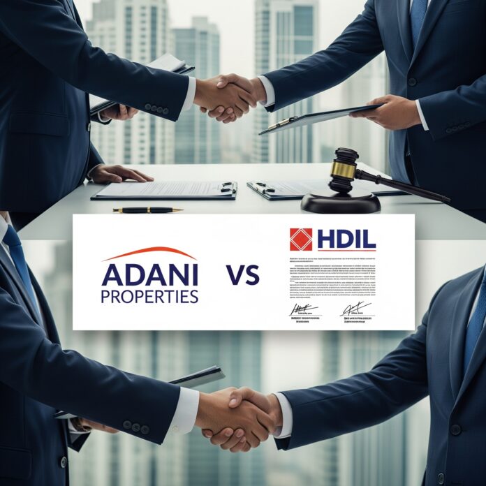 NCLT Approves Adani Properties' Acquisition of Two HDIL Assets .